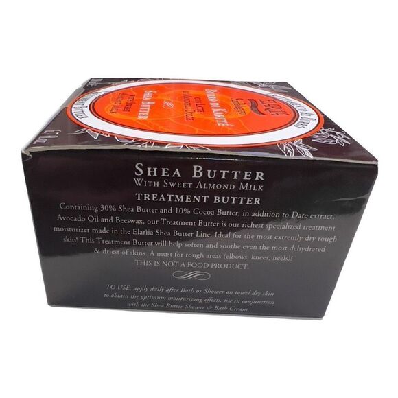 ELARTIA San Pellegrino ShEA BUTTER WITH SWEET ALMOND MIlK TREATMENT BUTTER 200ml - Picture 4 of 4
